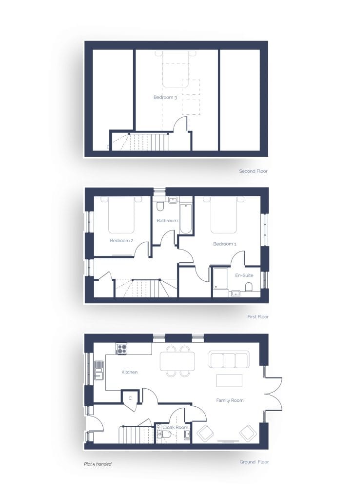 floor plans 5 6 and 7 Castlebrook