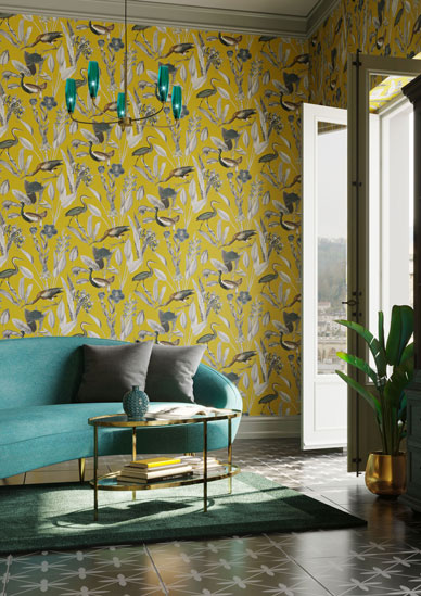 yellow decor for spring