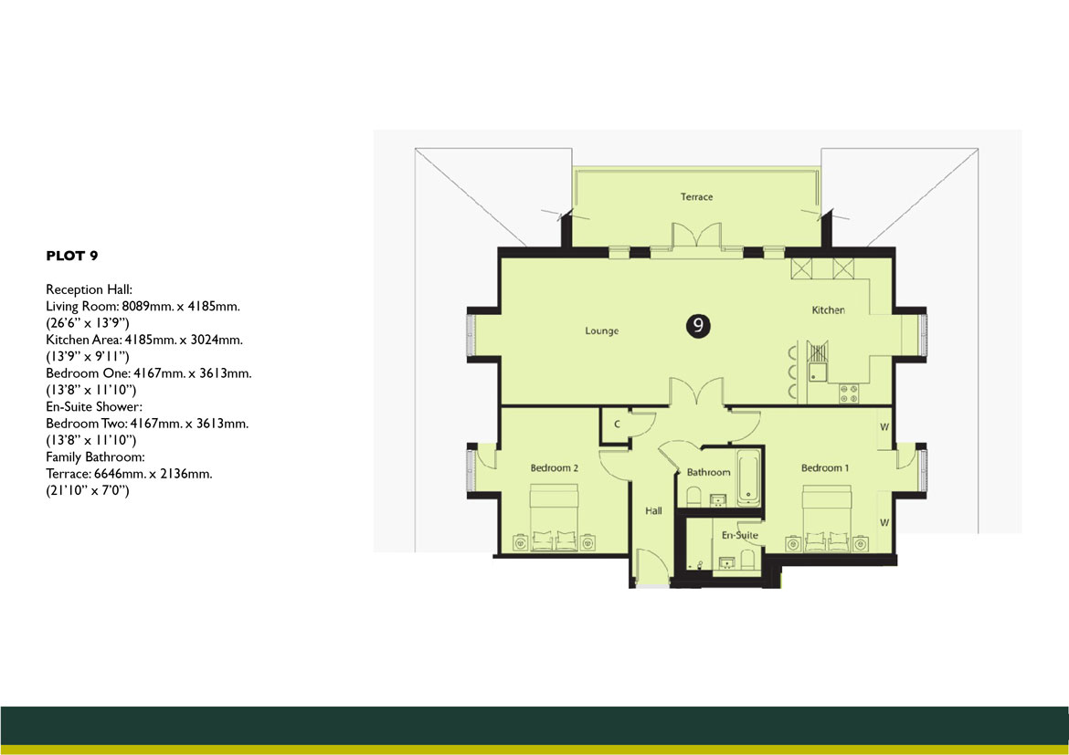 Connaught Lodge PLOT 9 FLOOR PLAN