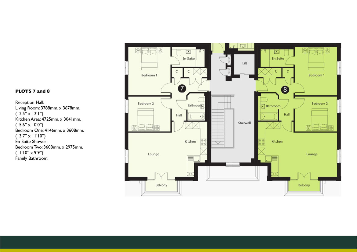 Connaught Lodge PLOTS 7 AND 8 FLOOR PLAN