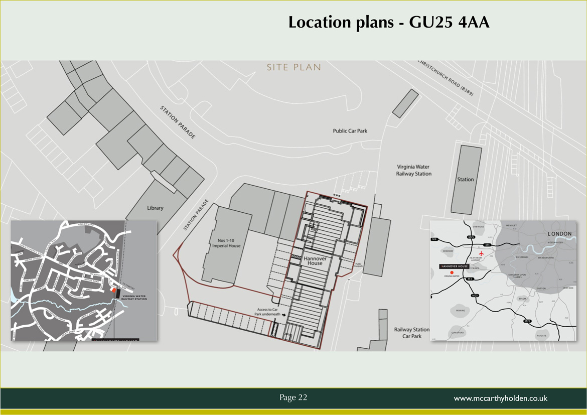 HANNOVER HOUSE LOCATION PLAN
