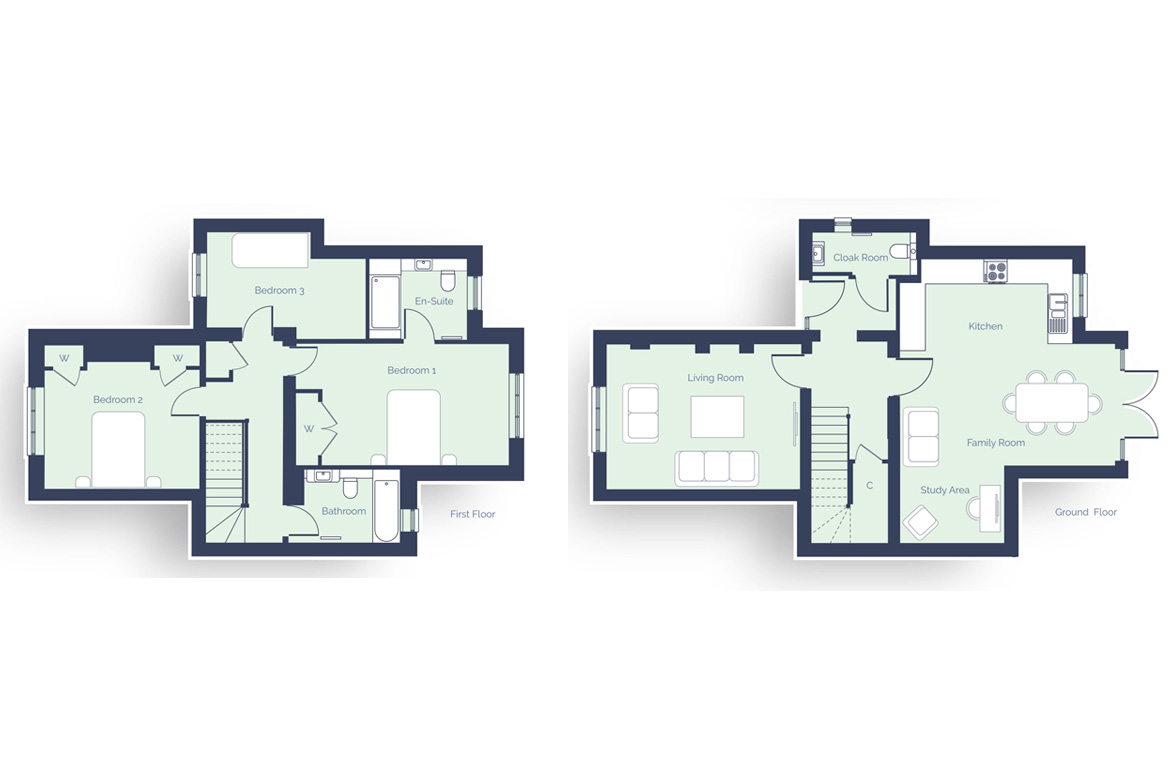 JOLLY MILLER PLOT 2 FLOOR PLANS