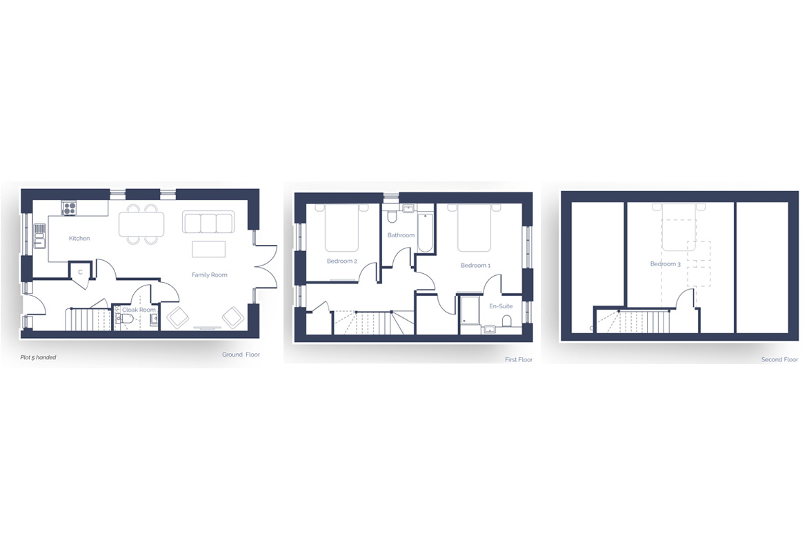CASTLEBROOK FLOOR PLAND PLOTS 5 6 AND 7