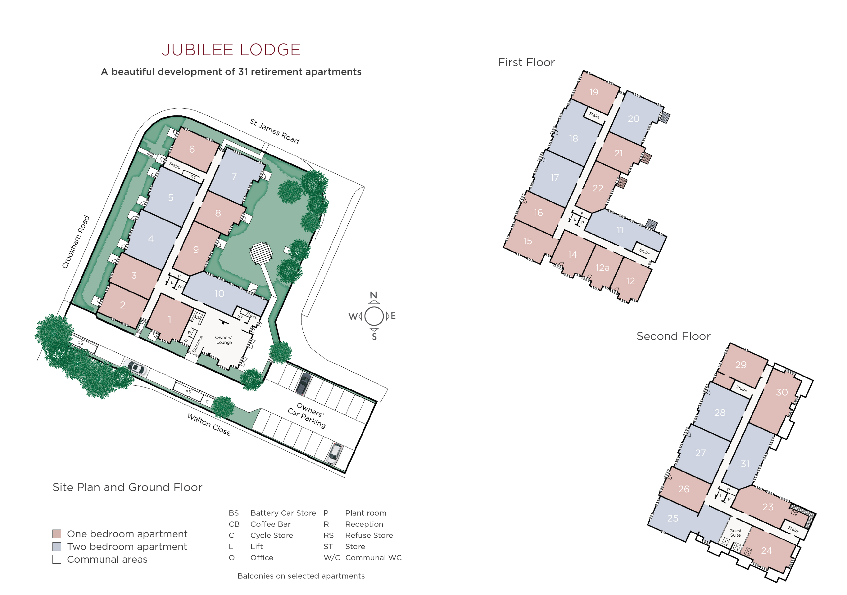 Jubilee Lodge Site Plan