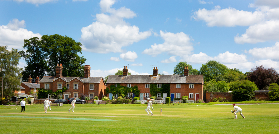 Cricket Green HARTLEY WINTNEY copyright McCarthy Holden