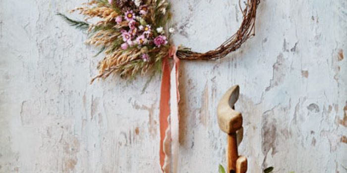 home grown dried flowers