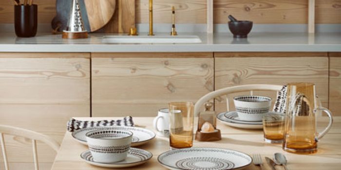 stylish but functional kitchen