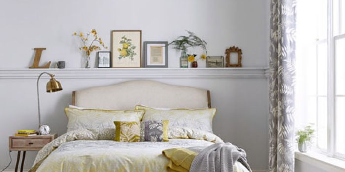 yellow decor for spring