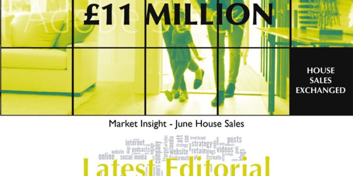 High levels of contracts exchanged on house sales in June