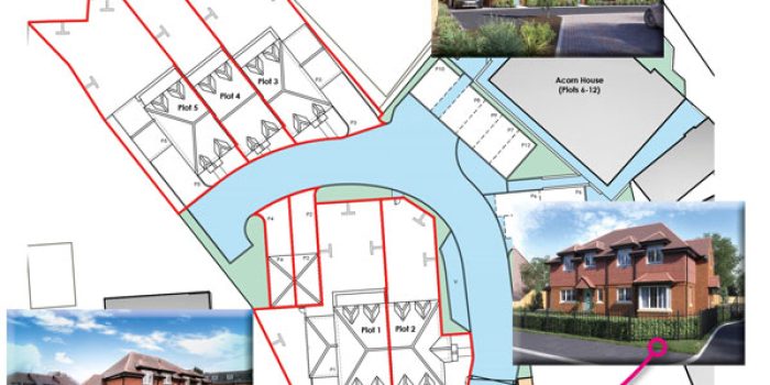 NEW HOUSE FOR SALE MCCARTHY HOLDEN ESTATE AGENTS SITE PLAN HOOK