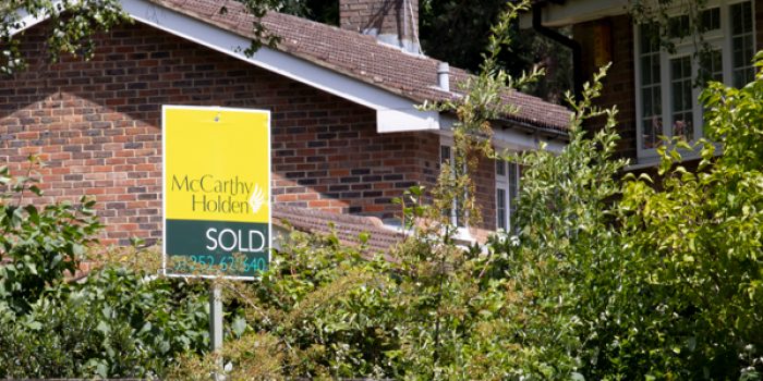 Sold board McCarthy Holden